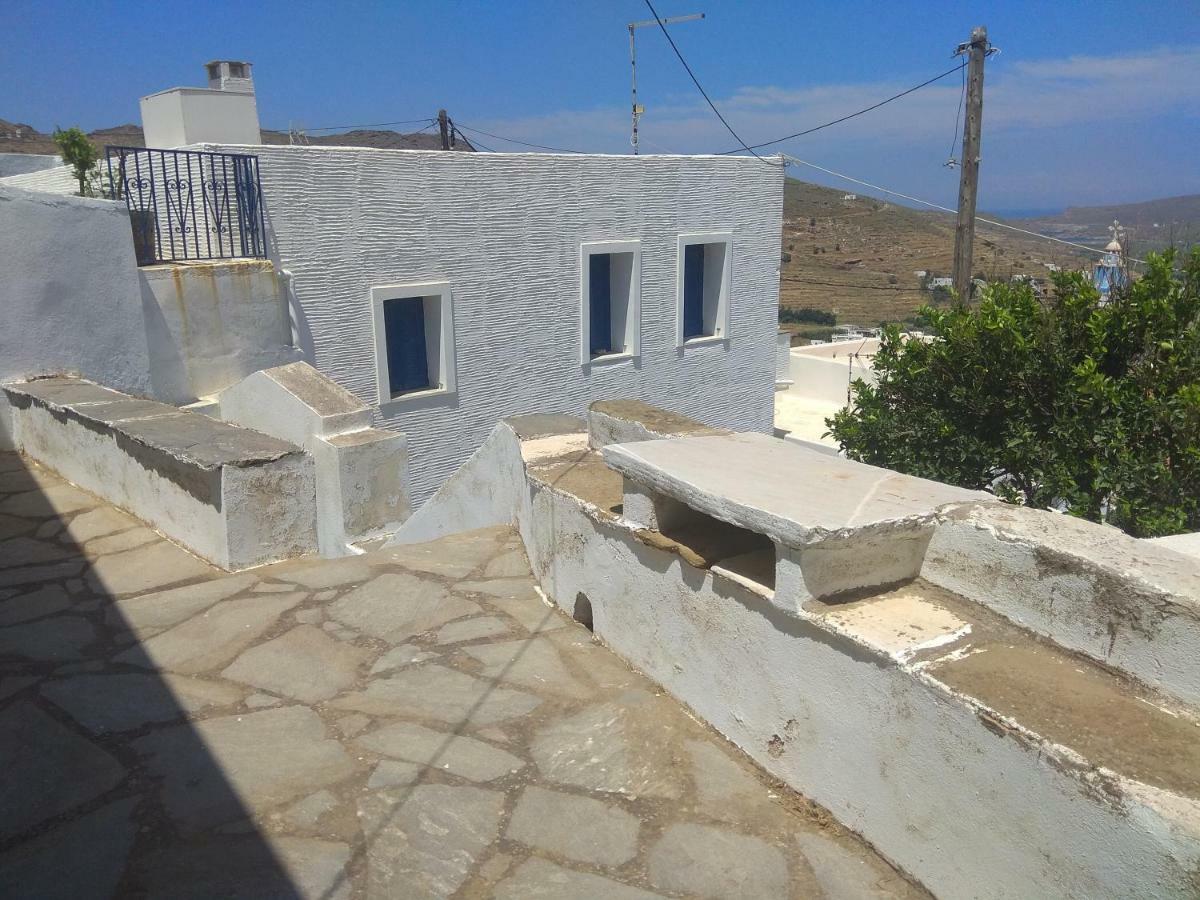70M2 Neoclassic Villa, Excellent Location Great View Last House Of Village Kalloni  外观 照片